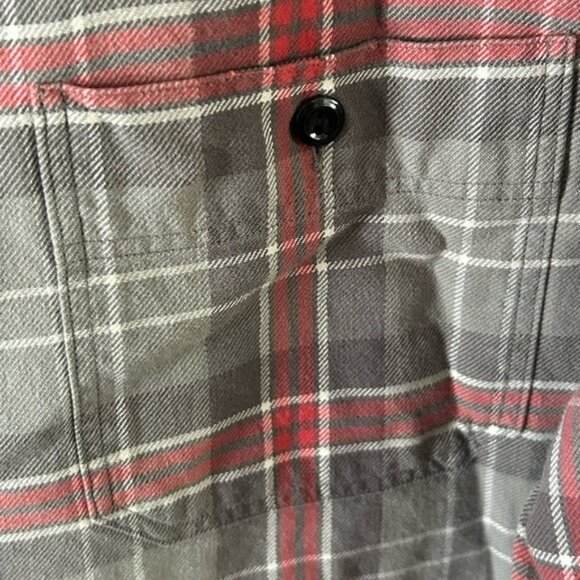 J Crew 100% Cotton Flannel Plaid Button Down Shirt Sz Medium Fall Winter Preppy - Picture 6 of 15